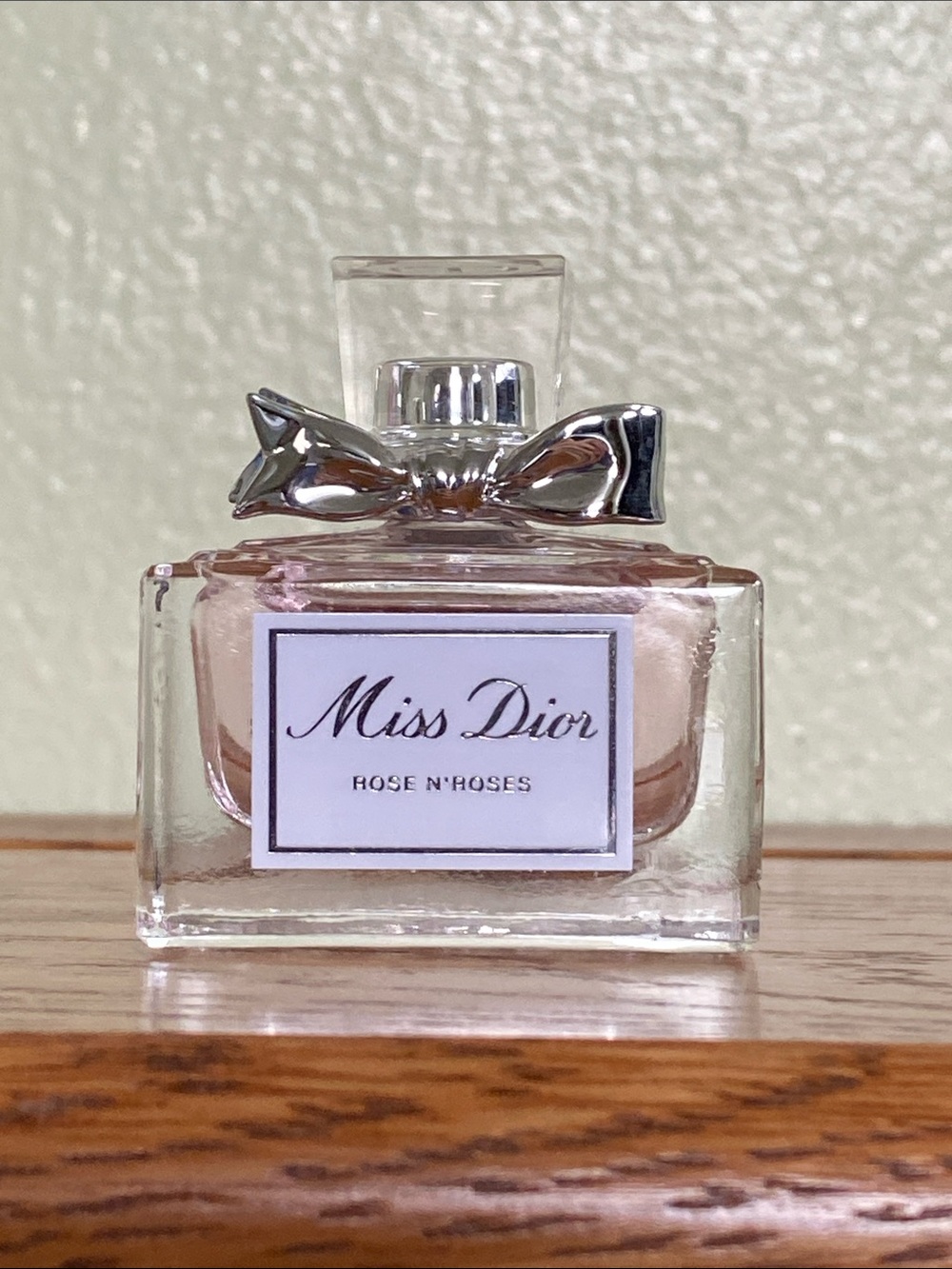 Miss Dior Rose N'Roses Mini Eau De Toilette Bottle Light Pink